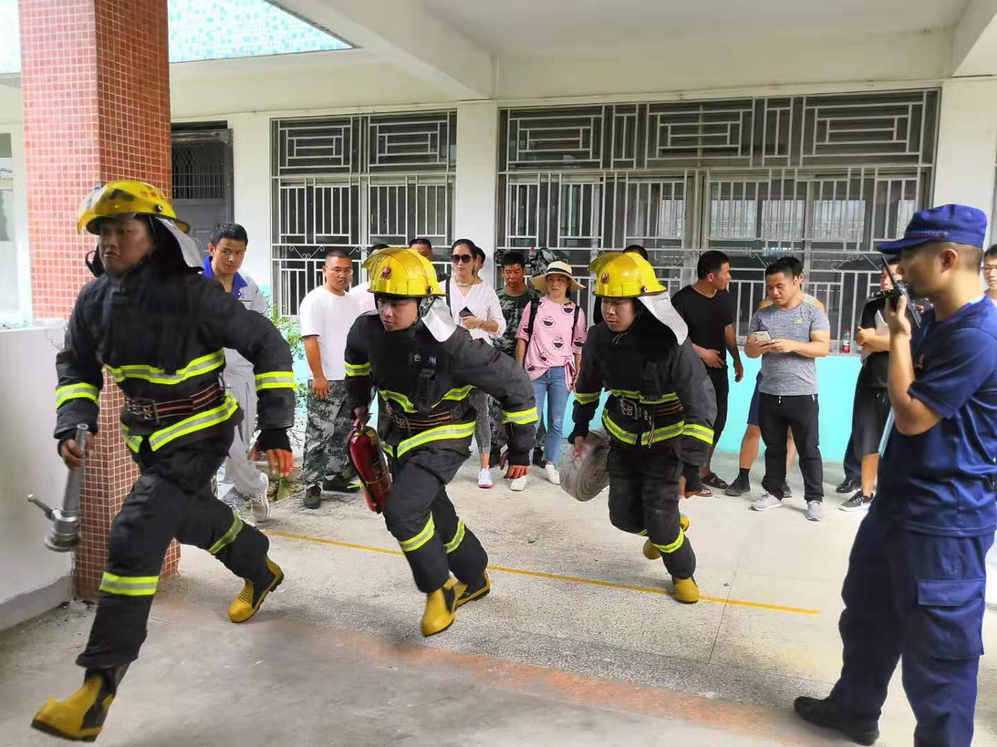 天台凯发k8国际荣获天台县第五届职工消防技能大比武  “企业消防队团体第三名”