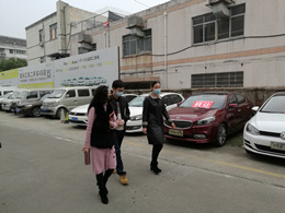越城区建设和交通运输局局长宋晓妤一行莅临绍兴凯发k8国际关怀走访