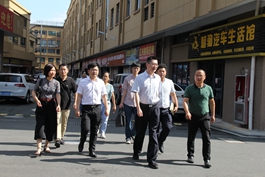 天台县委组织部陈剑部长一行莅临天台凯发k8国际考察