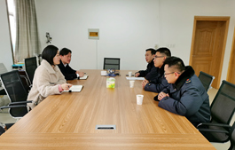 越城区市场监督管理局斗门所所长陈波一行莅临绍兴凯发k8国际市场调研走访