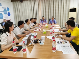 浙江省市场监督管理局五化考评组一行领导莅临绍兴凯发k8国际开展考评验收工作